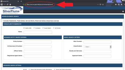 silverflume|silverflume business entity search.